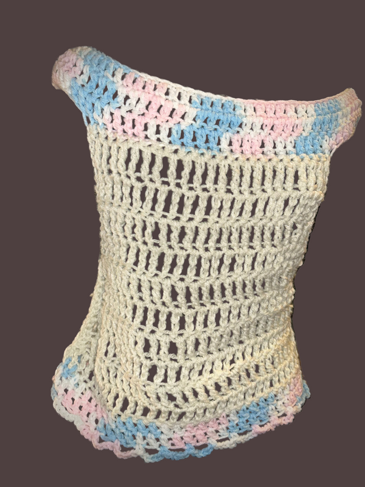 Crocheted Flowy Shirt