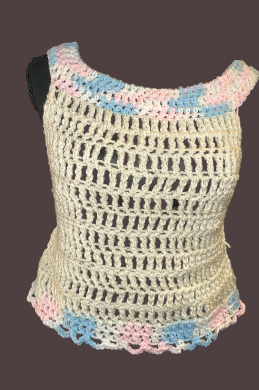 Crocheted Flowy Shirt