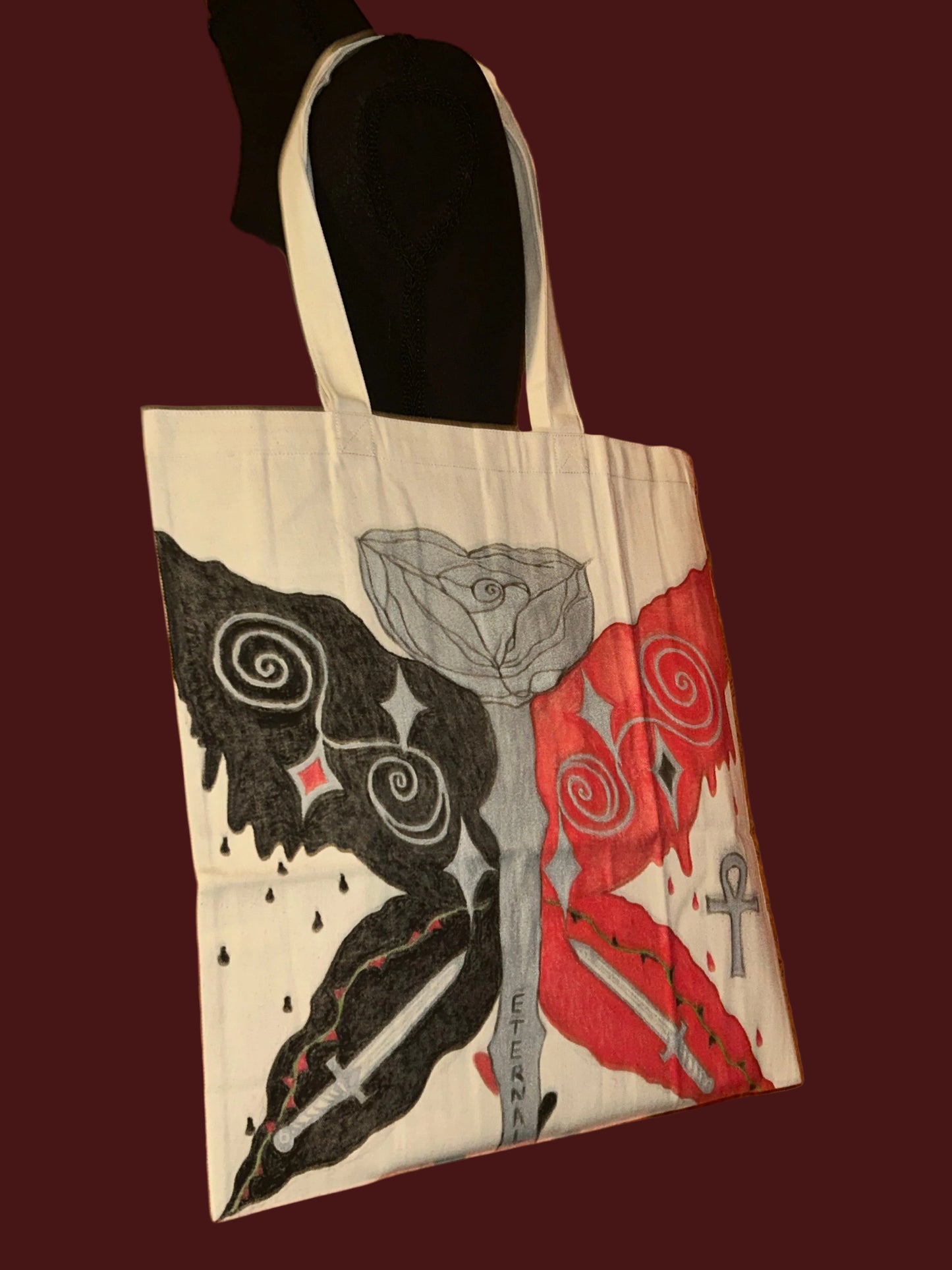 Hand Painted Bag