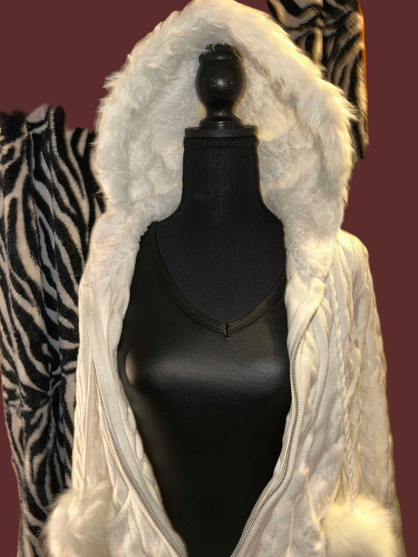 White Fur Jacket